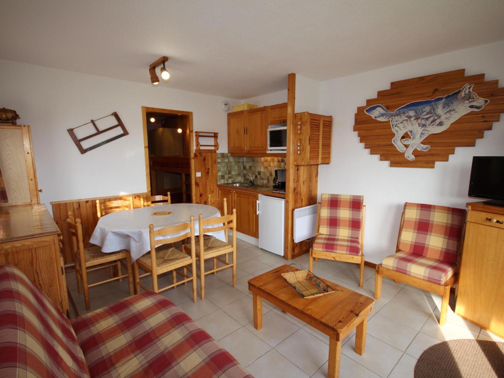 Les Saisies - Appart 6 Pers, Balcon, Equipements Complets - Fr-1-293-105 Exteriör bild